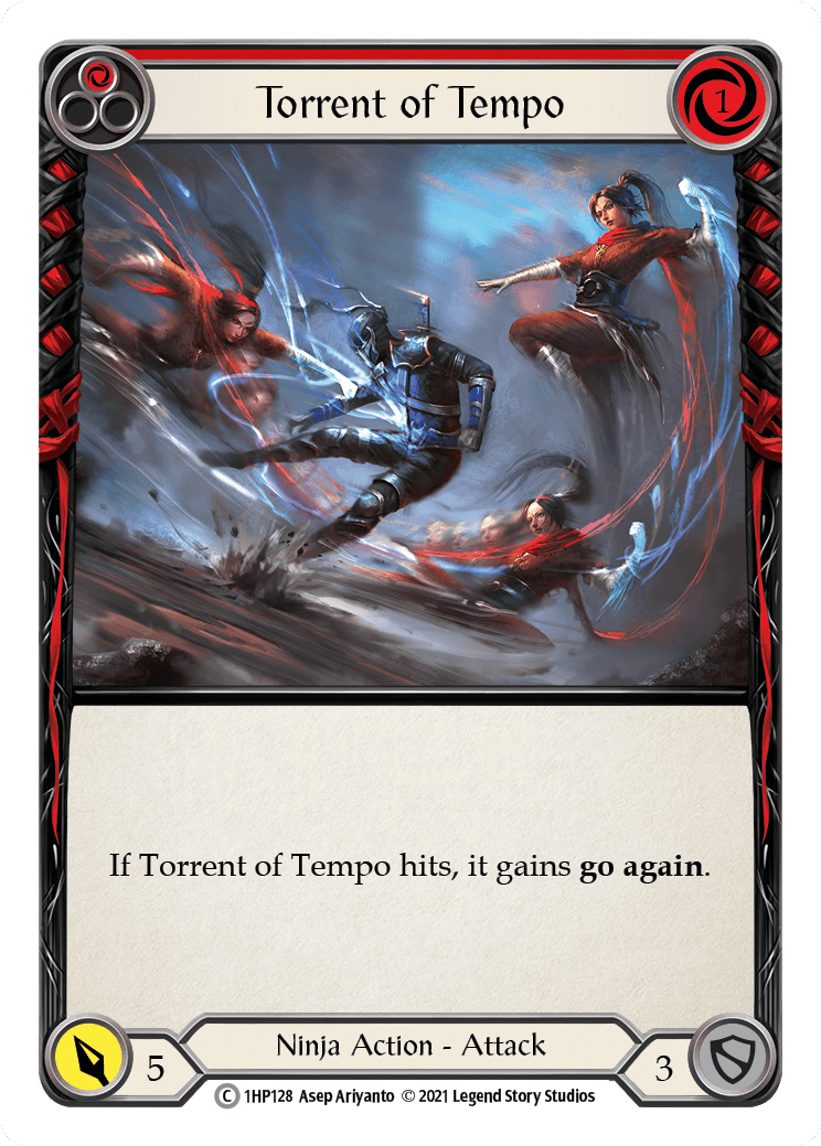 Torrent of Tempo (Red) [1HP128] (History Pack 1) - POKÉ JEUX