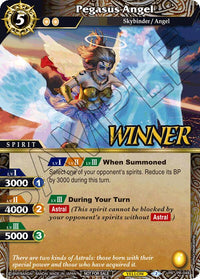 Pegasus Angel (Store Tournament & Sealed Deck Pack Vol.1 -Winner-) (PR-048) [Battle Spirits Saga Promo Cards]