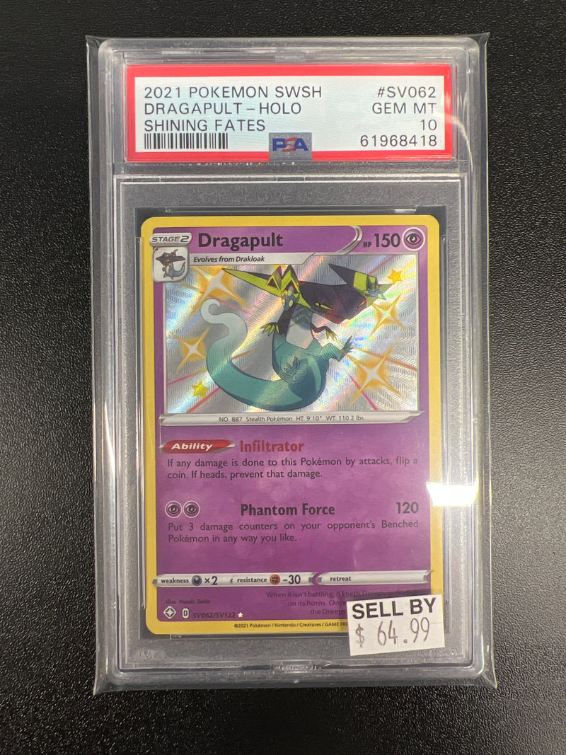 DRAGAPULT-HOLO SV062/SV122 PSA 10