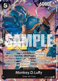 Monkey.D.Luffy (Online Regional 2024 Vol. 3) [Winner] [One Piece Promotion Cards]