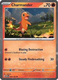 Charmander (004) (Cosmos Holo) [Scarlet & Violet: Black Star Promos]