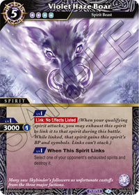 Violet Haze Boar (BSS06-019) [Generational Link]