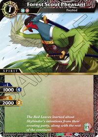 Forest Scout Pheasant (BSS06-070) [Generational Link]