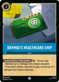 Baymax's Healthcare Chip (166/204) [Azurite Sea]