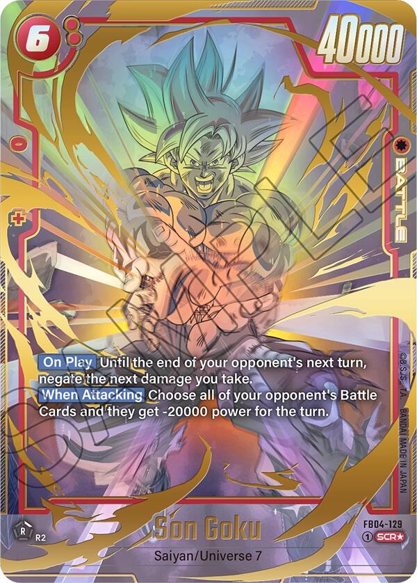 Son Goku (FB04-129) (Alternate Art) [Ultra Limit]