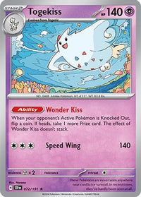 Togekiss (072/191) [Scarlet & Violet: Surging Sparks]