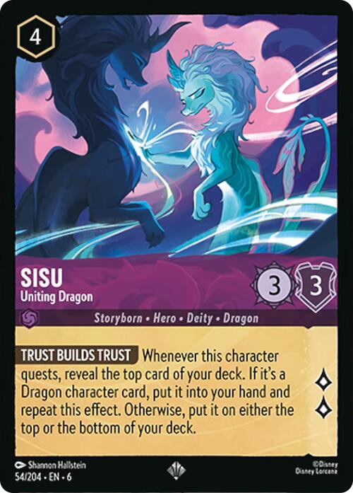 Sisu - Uniting Dragon (54/204) [Azurite Sea]