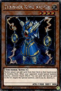 Thunder King Rai-Oh (Platinum Secret Rare) [RA03-EN206] Platinum Secret Rare