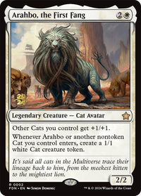 Arahbo, the First Fang [Foundations Prerelease Promos]