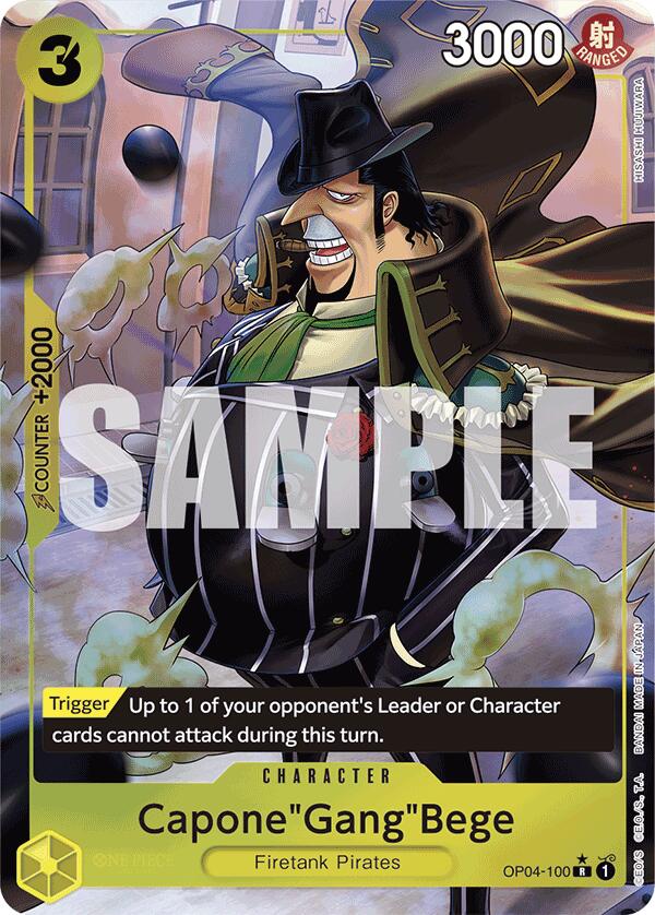 Capone"Gang"Bege (OP04-100) (Full Art) [Premium Booster -The Best-]