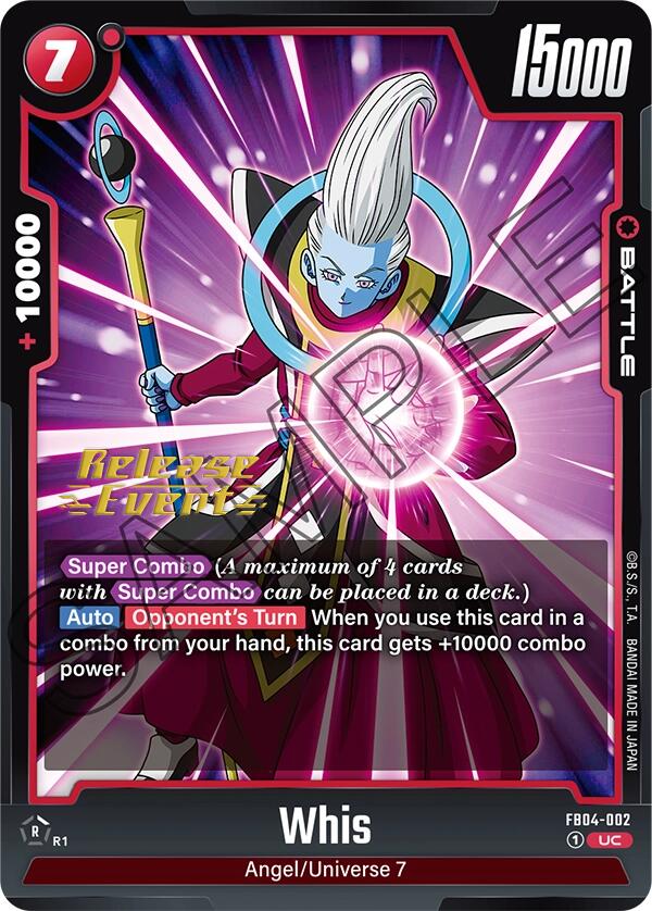 Whis [Ultra Limit Release Event Cards]