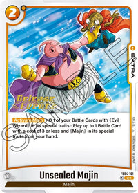 Unsealed Majin [Ultra Limit Release Event Cards]