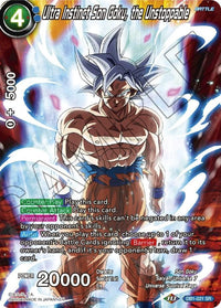 Ultra Instinct Son Goku, the Unstoppable (DB1-021) [Theme Selection: History of Son Goku] - POKÉ JEUX