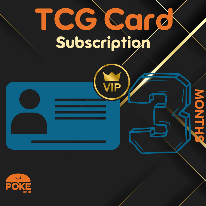 Exclusive 3-Month TCG Card Subscription - POKÉ JEUX