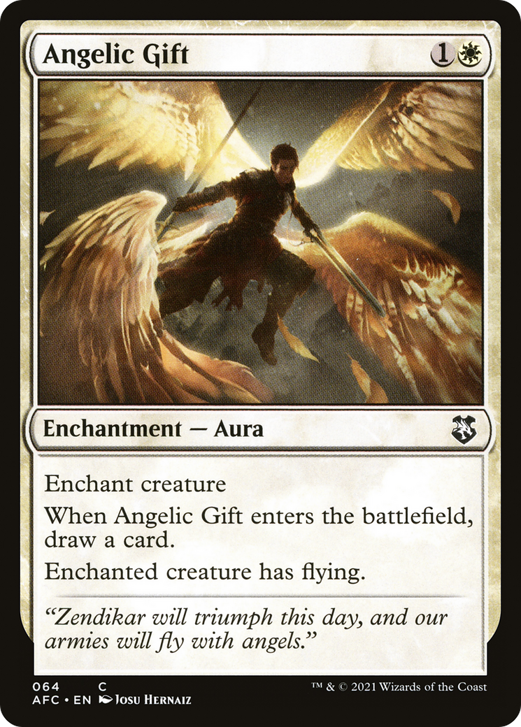 Angelic Gift [Dungeons & Dragons: Adventures in the Forgotten Realms Commander]