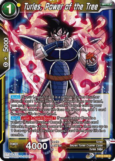 Turles, Power of the Tree (BT15-108) [Saiyan Showdown] - POKÉ JEUX