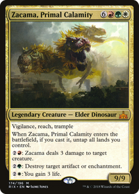 Zacama, Primal Calamity [Rivals of Ixalan]