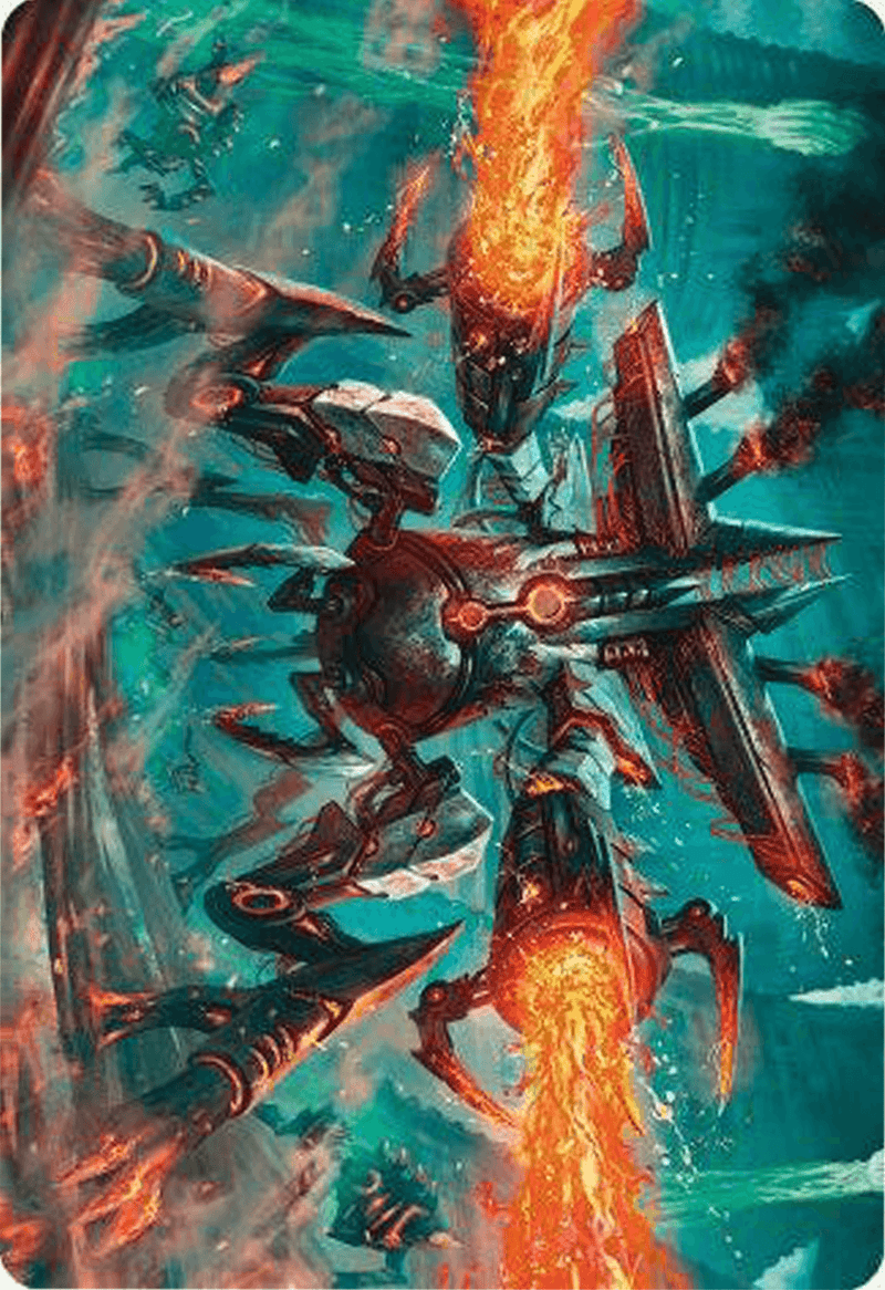 Exterminator Magmarch Art Card [Modern Horizons 3 Art Series] - POKÉ JEUX