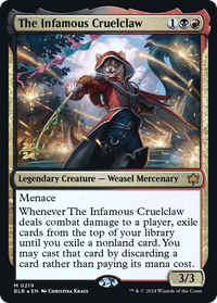 The Infamous Cruelclaw [Bloomburrow Prerelease Promos]