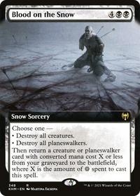 Blood on the Snow (Extended Art) [Kaldheim]