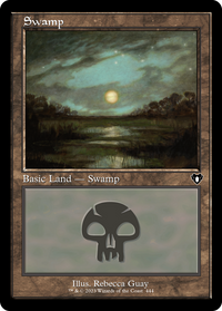 Swamp (444) (Retro) [Commander Masters]