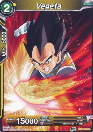 Vegeta (BT12-093) [Vicious Rejuvenation] - POKÉ JEUX