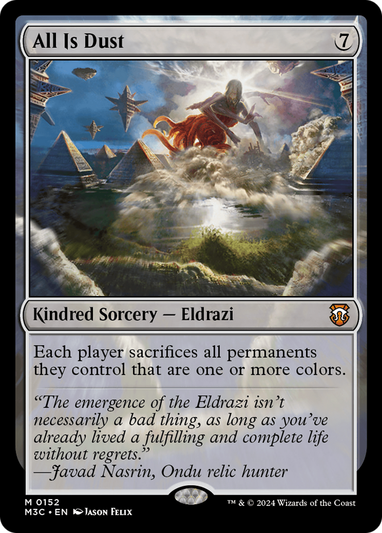 All Is Dust [Modern Horizons 3 Commander]