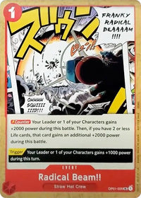 Radical Beam!! [One Piece Demo Deck Cards]