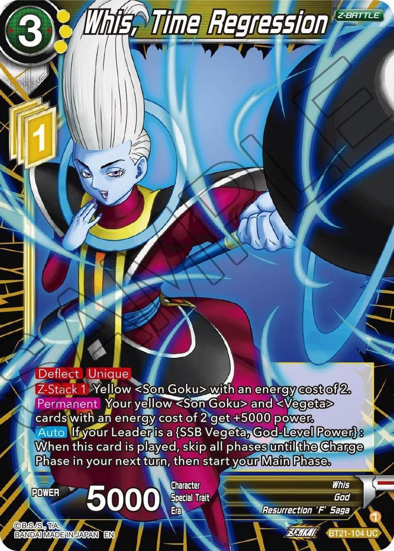 Whis, Time Regression (BT21-104) [Wild Resurgence] - POKÉ JEUX