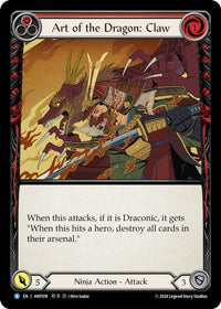 Art of the Dragon: Claw [HNT074] (The Hunted)  Rainbow Foil