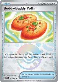 Buddy-Buddy Poffin (101/131) (Poke Ball Pattern) [Scarlet & Violet: Prismatic Evolutions]