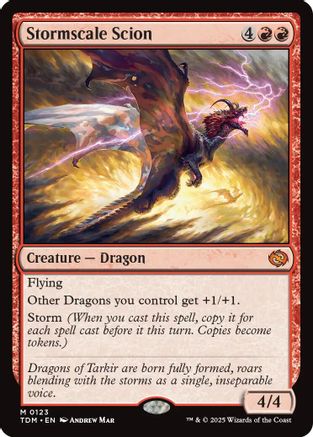 Stormscale Scion (TDM-123) - Tarkir: Dragonstorm Foil