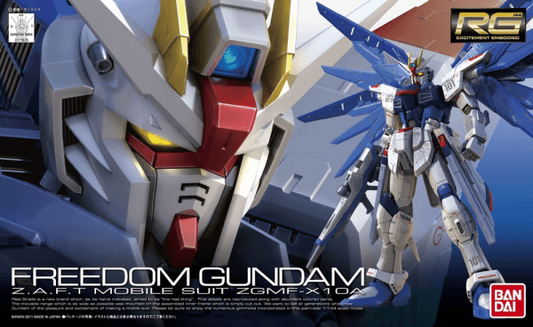 RG ZGMF-ZX10A 1/144 #05 Freedom Gundam - POKÉ JEUX