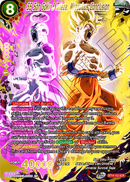 SS Son Goku & Frieza, Miraculous Conclusion (BT14-152) [Cross Spirits] - POKÉ JEUX