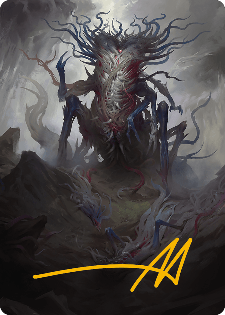 Azlask, the Swelling Scourge Art Card (Gold-Stamped Signature) [Modern Horizons 3 Art Series] - POKÉ JEUX