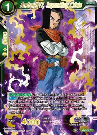 Android 17, Impending Crisis (Gold Stamped) (XD3-04) [Mythic Booster] - POKÉ JEUX