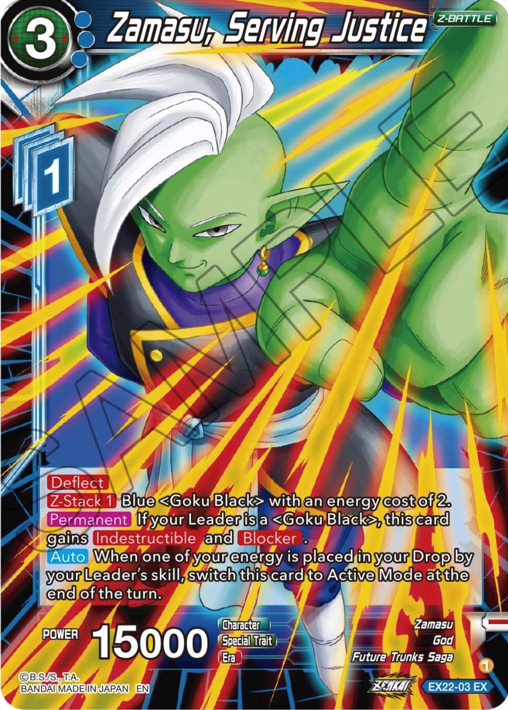 Zamasu, Serving Justice (EX22-03) [Ultimate Deck 2023] - POKÉ JEUX