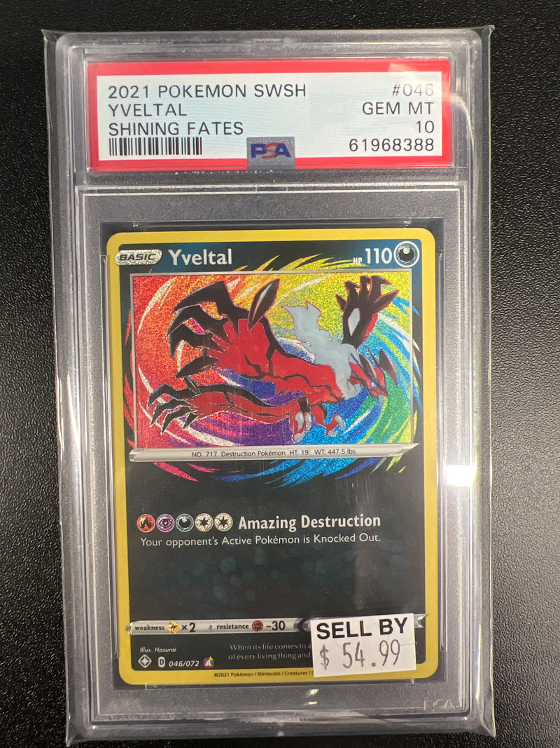 YVELTAL 046/072 PSA 10