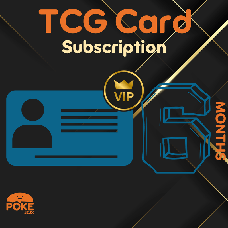 Exclusive 6-Month TCG Card Subscription - POKÉ JEUX