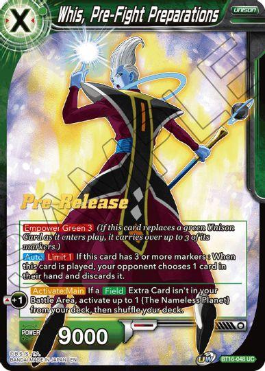 Whis, Pre-Fight Preparations (BT16-048) [Realm of the Gods Prerelease Promos] - POKÉ JEUX