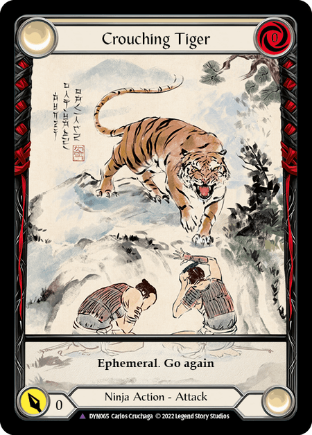 Crouching Tiger (Marvel) [DYN065] (Dynasty) Cold Foil - POKÉ JEUX