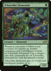 Tchotchke Elemental (Galaxy Foil) [Unfinity]