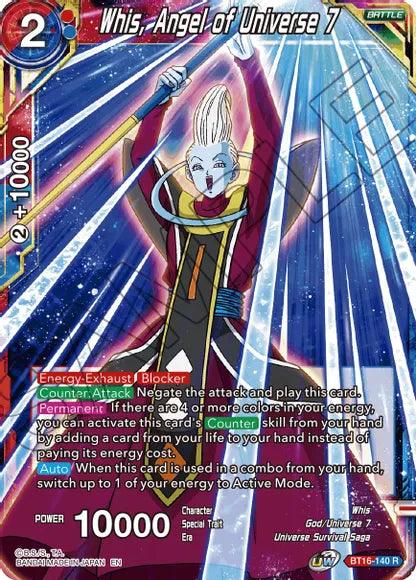 Whis, Angel of Universe 7 (BT16-140) [Realm of the Gods] - POKÉ JEUX