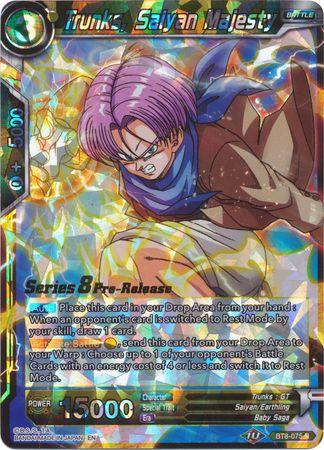 Trunks, Saiyan Majesty (BT8-075_PR) [Malicious Machinations Prerelease Promos] - POKÉ JEUX