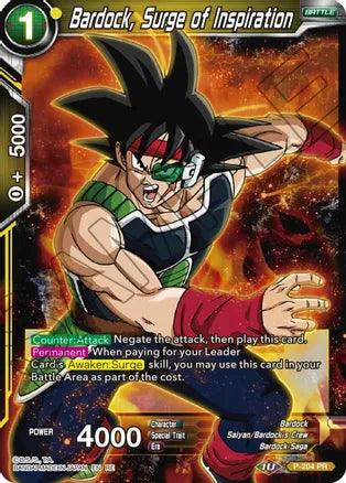 Bardock, Surge of Inspiration (P-204) [Mythic Booster] - POKÉ JEUX