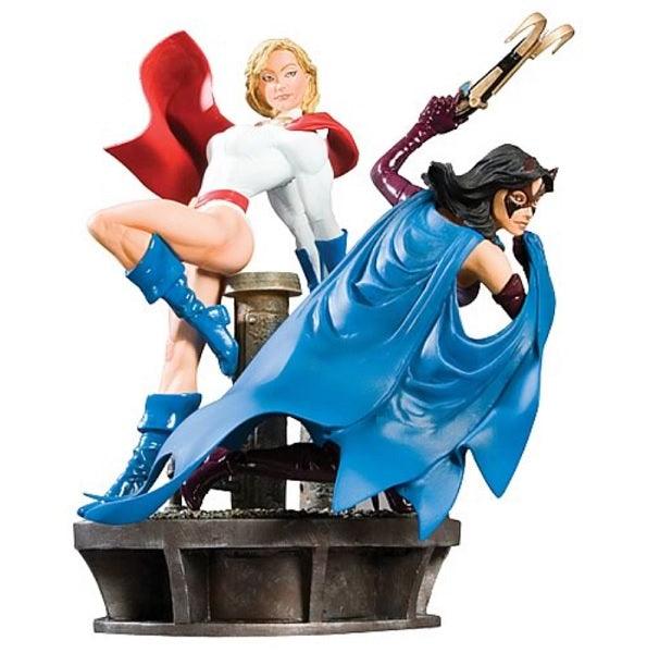 Power Girl and Huntress - Legacy Statue - POKÉ JEUX