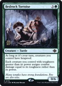 Bedrock Tortoise [The Lost Caverns of Ixalan Prerelease Cards]