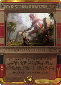 Through the Breach (Invocation) [Amonkhet Invocations]