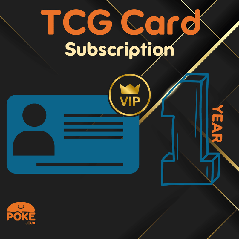 Exclusive 1-Year TCG Card Subscription - POKÉ JEUX