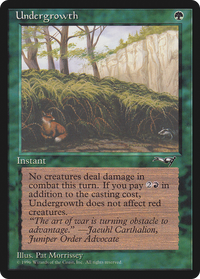 Undergrowth (Wiping Brow) [Alliances]